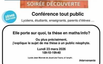 Thèse math info
